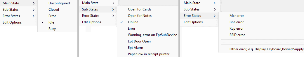 Ept status and substates